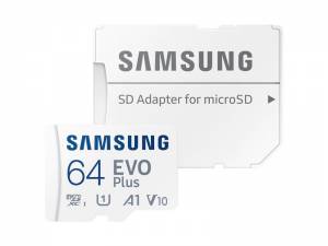 Karta pamięci microSD MB-MC64KA/EU 64GB EVO Plus + adapter