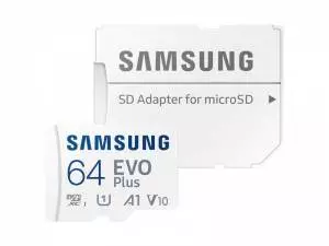 Karta pamięci microSD MB-MC64KA/EU 64GB EVO Plus + adapter